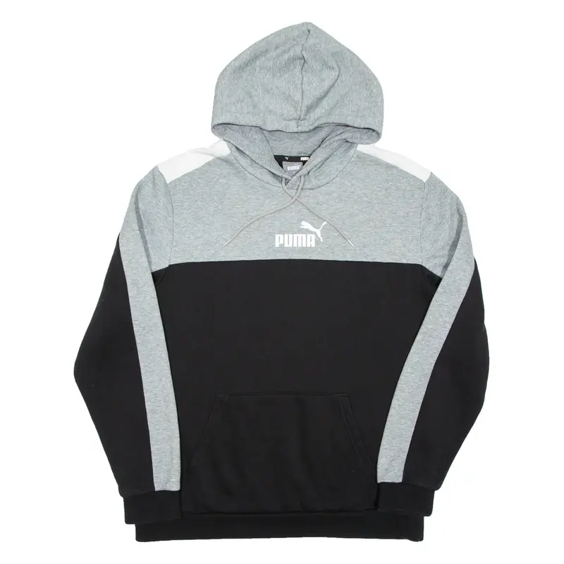 PUMA Mens Grey Hoodie L