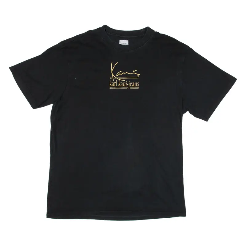 KARL KANI Mens T-Shirt Black XL