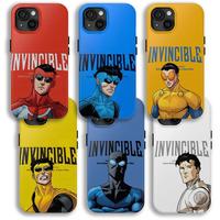 Inv!ncible iPhone Cases – Tough Phone Case, Ultimate Protection For iphone 16, 15, 14, 13, 12, 11, Pro Max Plus, Yellow, Re...