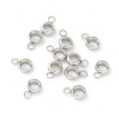 Non-Tarnish 201 Stainless Steel Tube Bails