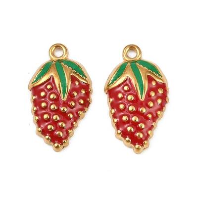 304 Stainless Steel Enamel Pendants