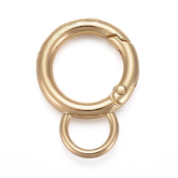 Alloy Spring Gate Ring