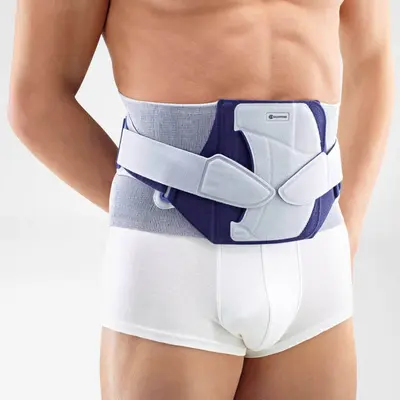 Bauerfeind LumboLoc Forte Spine Stabilization Orthosis Titanium Size 6