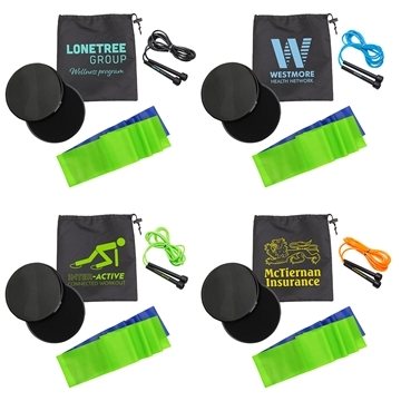 30 Customized Sport + Fitness Gift Set - Adjustable Equipment & ...