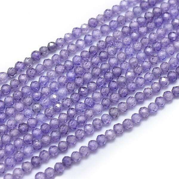 Cubic Zirconia Beads Strands
