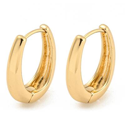 Alloy Hoop Earring