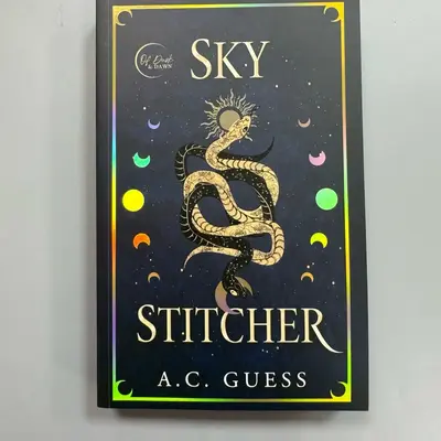 Sky Stitcher Dark Blue Mode Special Edition Book Signed by A.C. Guess