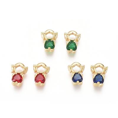 Golden Plated Brass Charms