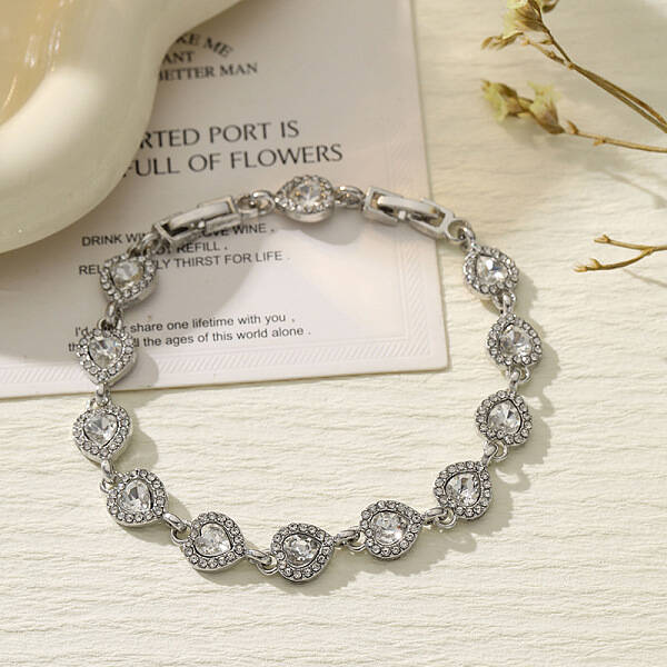 Alloy Link Bracelets for Women