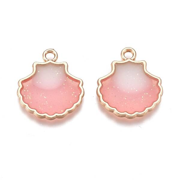 Alloy Enamel Pendants
