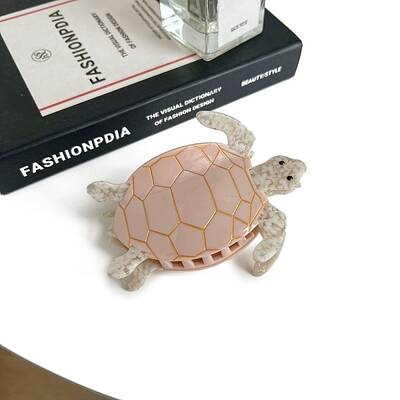Turtle Cellulose Acetate Claw Hair Clips