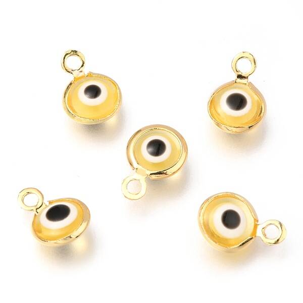 Handmade Evil Eye Lampwork Charms