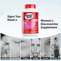 Move Free Advanced Women's Joint Health 7-in-1 Glucosamine Chondroitin Plus Calcium Complex Vitamin Supplements 120 Coated Ta...