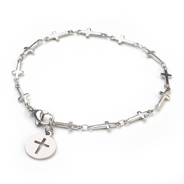 Tarnish Resistant 304 Stainless Steel Charm Bracelets