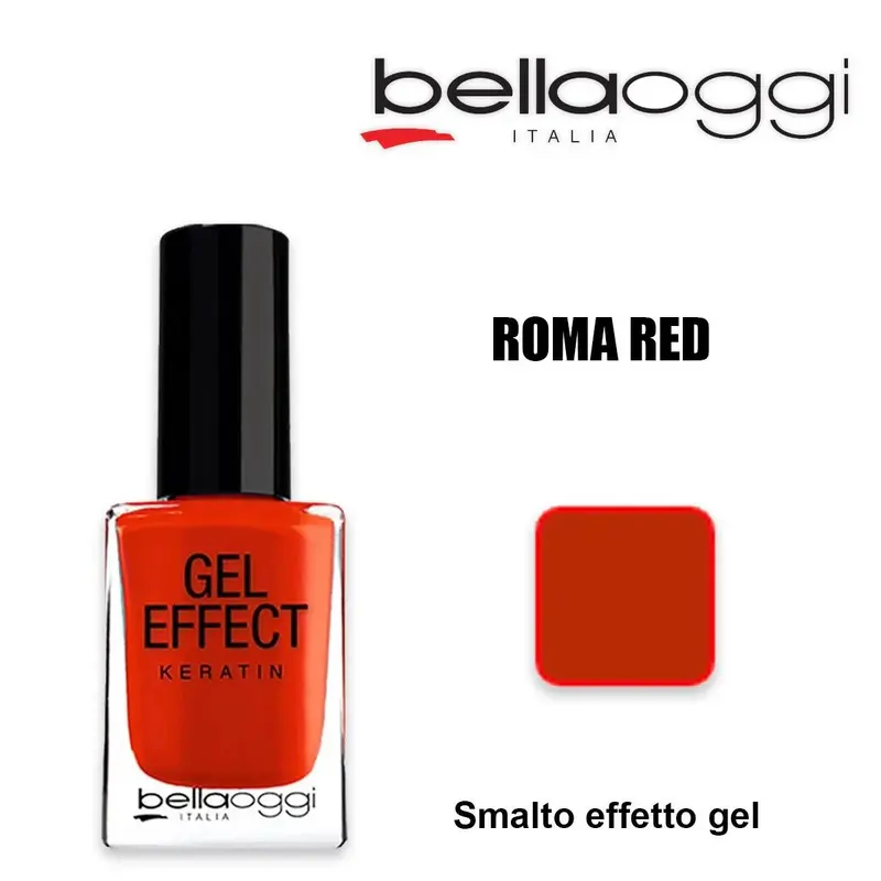 Gel Effect Keratin Gel Effect Nail Polish With Keratin Roma Red