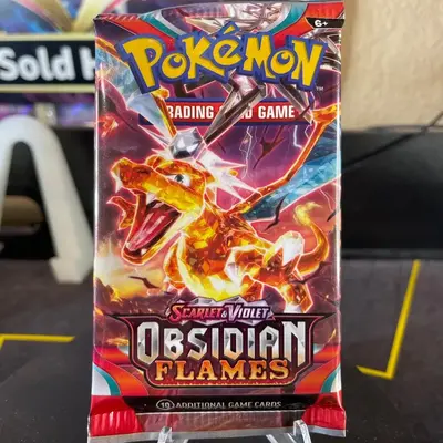1  x Pokémon Obsidian Flames booster pack