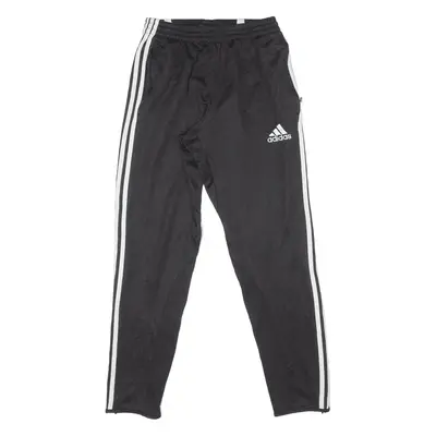 ADIDAS Track Pants Black Tapered Womens S W24 L28
