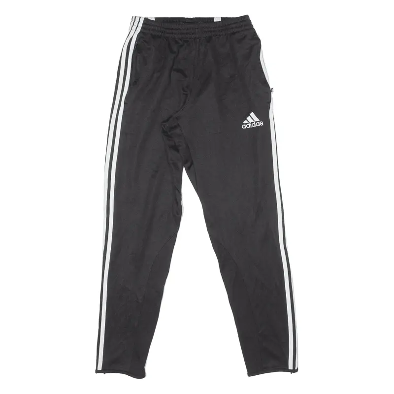ADIDAS Track Pants Black Tapered Womens S W24 L28