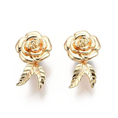 Magnetic Brass Clip on Earring Findings