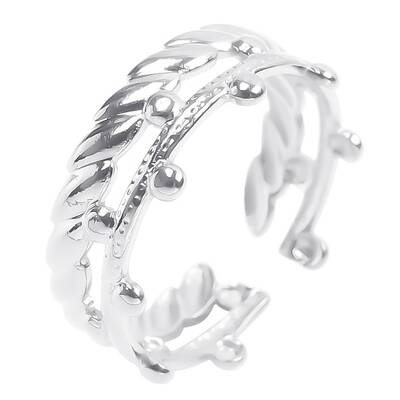 Fashionable Stainless Steel Open Cuff Rings for Men and Women