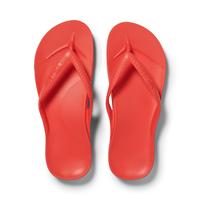 Comfy Arch Support Flip Flops - Comfortable, Supportive, Everyday, Orthopedic, Summer, Women's, Men's, 2025 - Coral - Archies...