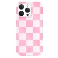 Velvet Caviar Pink Vibe Checkered iPhone Case - Cute Phone Case for iPhone with Durable Shockproof Protection and Stylish Des...