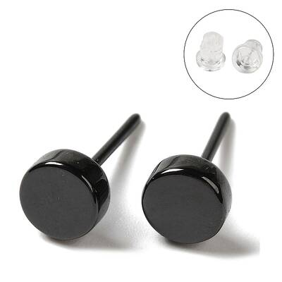 Hypoallergenic Bioceramics Zirconia Ceramic Stud Earrings