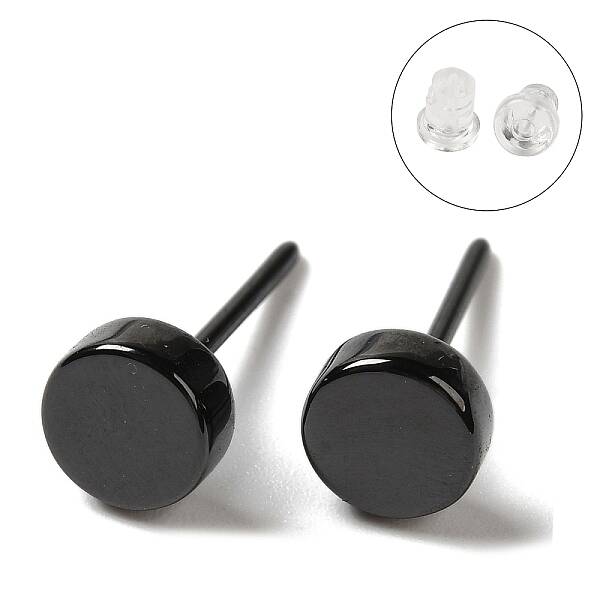 Hypoallergenic Bioceramics Zirconia Ceramic Stud Earrings
