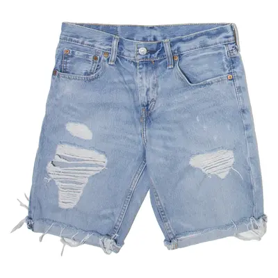 LEVI'S 511 Womens Denim Shorts Blue Slim M W29