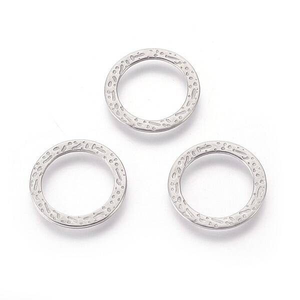 Tarnish Resistant 304 Stainless Steel Linking Rings