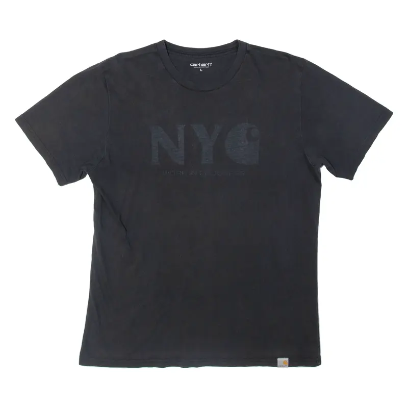 CARHARTT WIP NYC Mens T-Shirt Black USA L