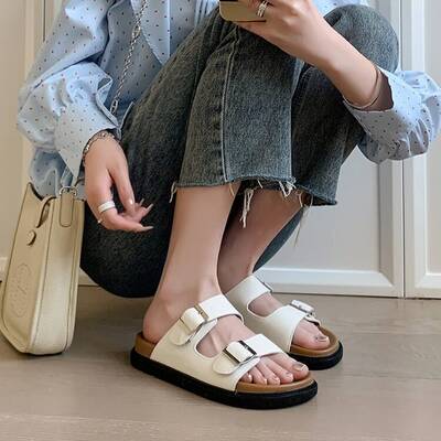 CHIKO Katelyn Open Toe Flatforms Slides Sandals