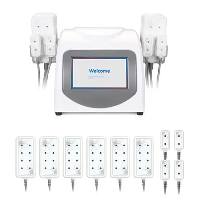 5mw Lipo Laser Microcurrent Body Shaping Fat Burning Machine 10 Pads for Spa Salon Studio Home Use | WL-LS1002