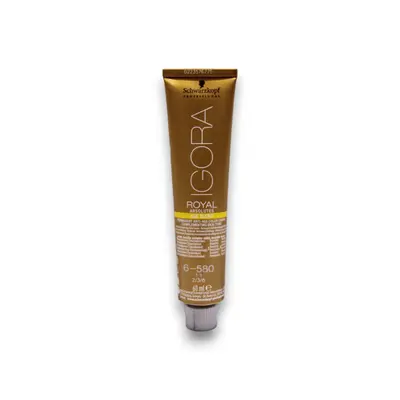 Schwarzkopf Professional Igora Royal Permanent Hair Dye 6-580 Golden Red Chestnut 60 ml