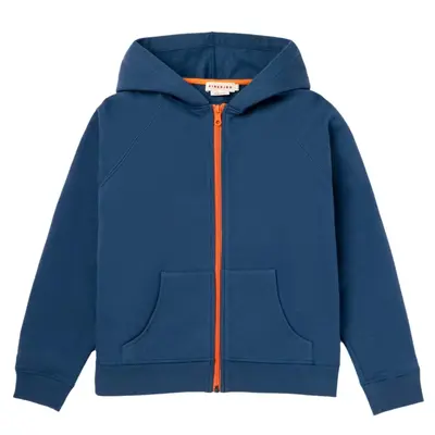 Navy Fleece Zip Up Hoodie | Size: 6-7