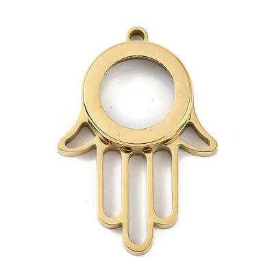 Ion Plating(IP) 304 Stainless Stee Locket Pendants