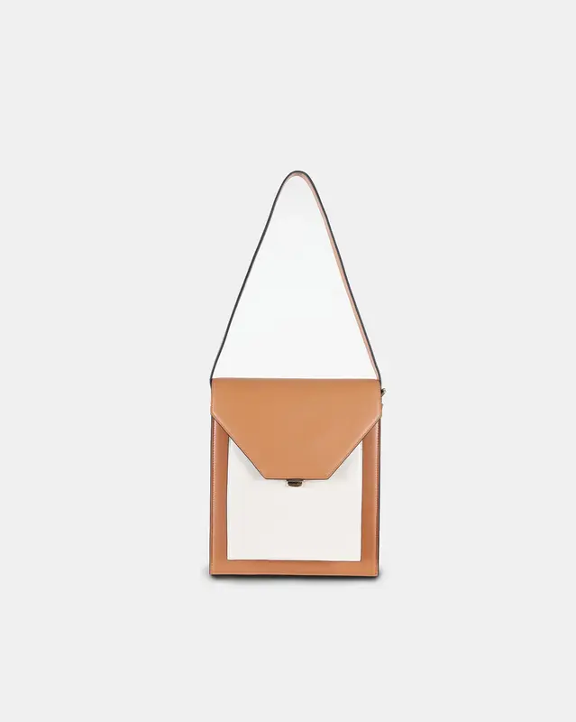 Cedar Bag – CARAMEL & OAT | Color: Thyme x Oat