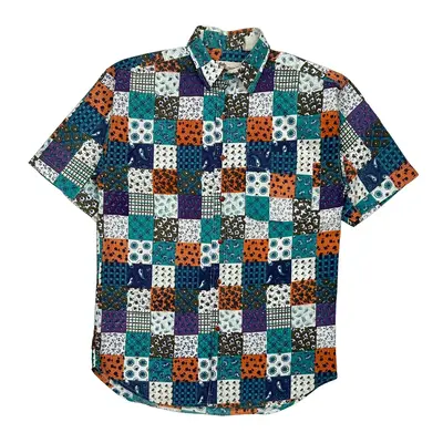 North Country Patterned Shirt - XL Multicoloured Cotton