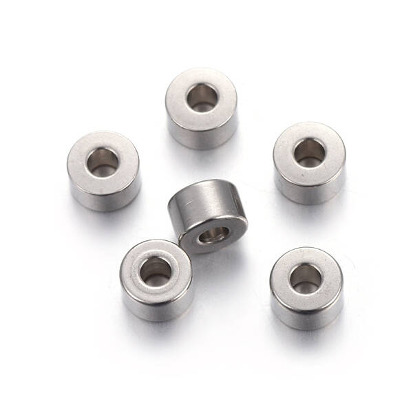 Tarnish Resistant 304 Stainless Steel Spacer Beads