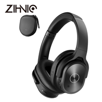 ZIHNIC PN9 Active Noise Canceling Headphones，Wireless Bluetooth Earbuds，Over Ear Foldable Sport Headset，Long Standby Po...