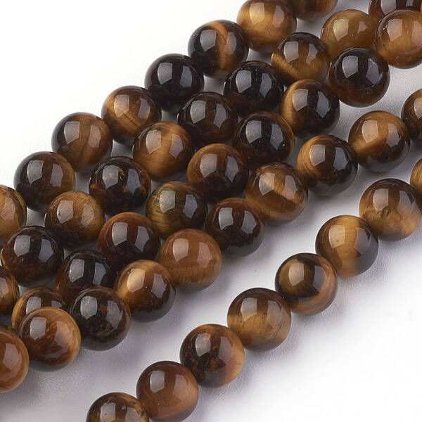 Natural Tiger Eye Beads Strands