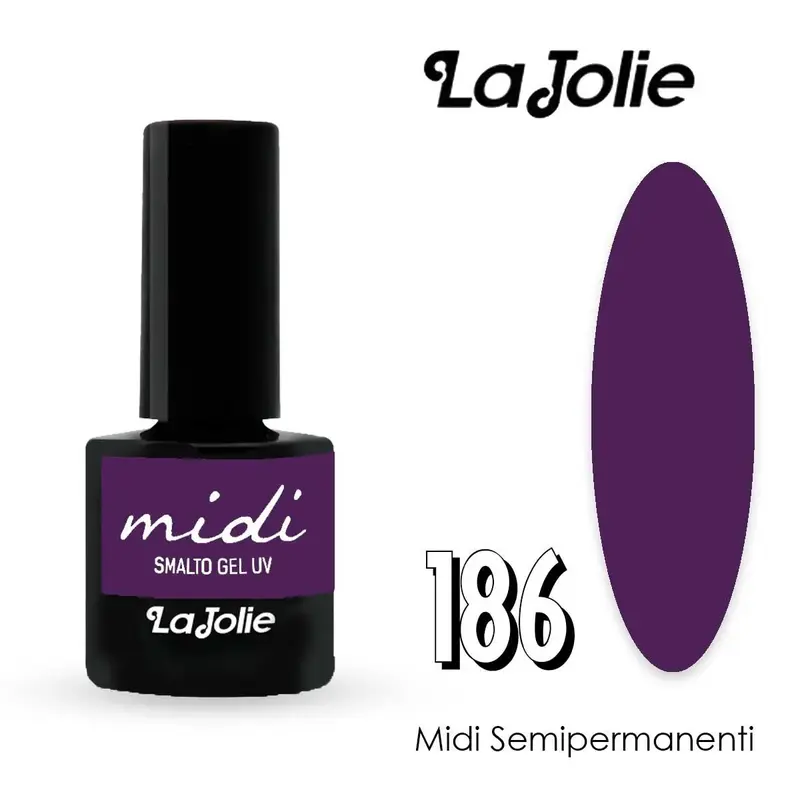 La jolie semi-permanent 7 ml n°186