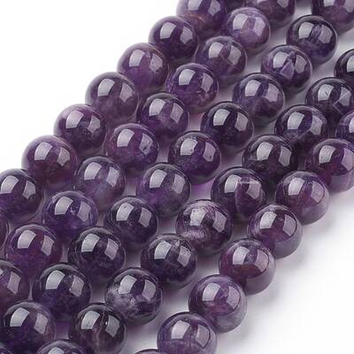 Natural Amethyst Beads Strands