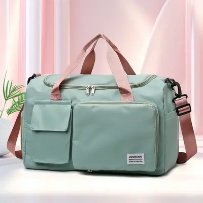 Large-Capacity Unisex Messenger Bag - Durable Nylon Material, Portable, Multifunctional, Overnight, and Daily Use - Ideal for...