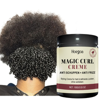 Moroccan Curl Cream,Curl Activator Cream,For Enhancing Wavy And Curly Hair, A Curl-Smoothing Cream That Smoothes, Conditions ...