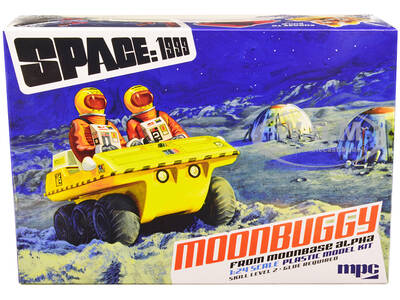 Skill 2 Model Kit Moonbuggy/Amphicat 6-Wheeled ATV Space 1999 (1975-1977) TV Show 2-in-1 Kit 1/24 Scale Model by MPC