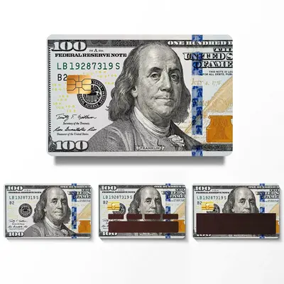 Credit Card Skin Sticker, 4 Counts/set Ultra-thin Waterproof Scratch Resistant Credit Card Skin Sticker, Personalized Bank Ca...