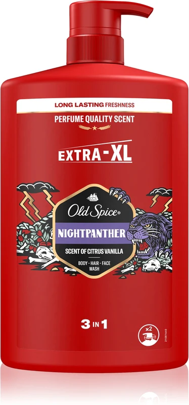 Old Spice Nightpanther shower gel for men 1000 ml