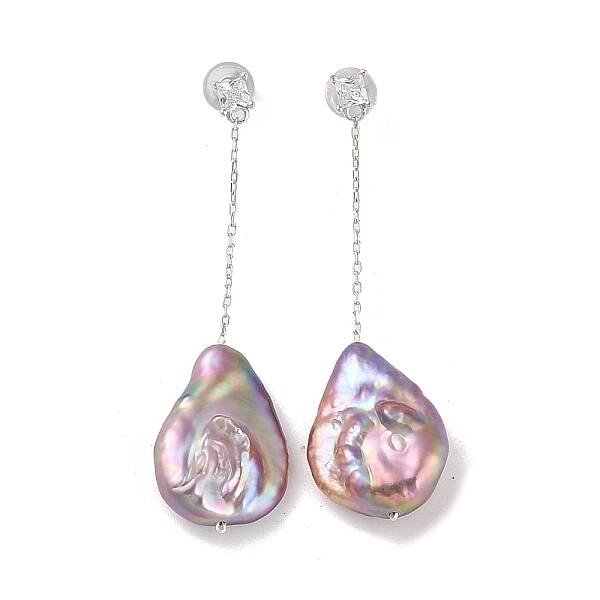 Anti-Tarnish Sterling Silver Stud Earrings