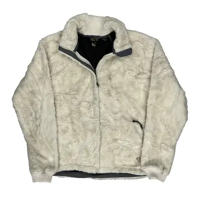 Mountain Hard Wear Fleece - Large Cream Polyester